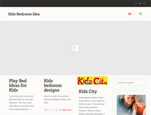 Tablet Screenshot of kidsbedroomidea.com